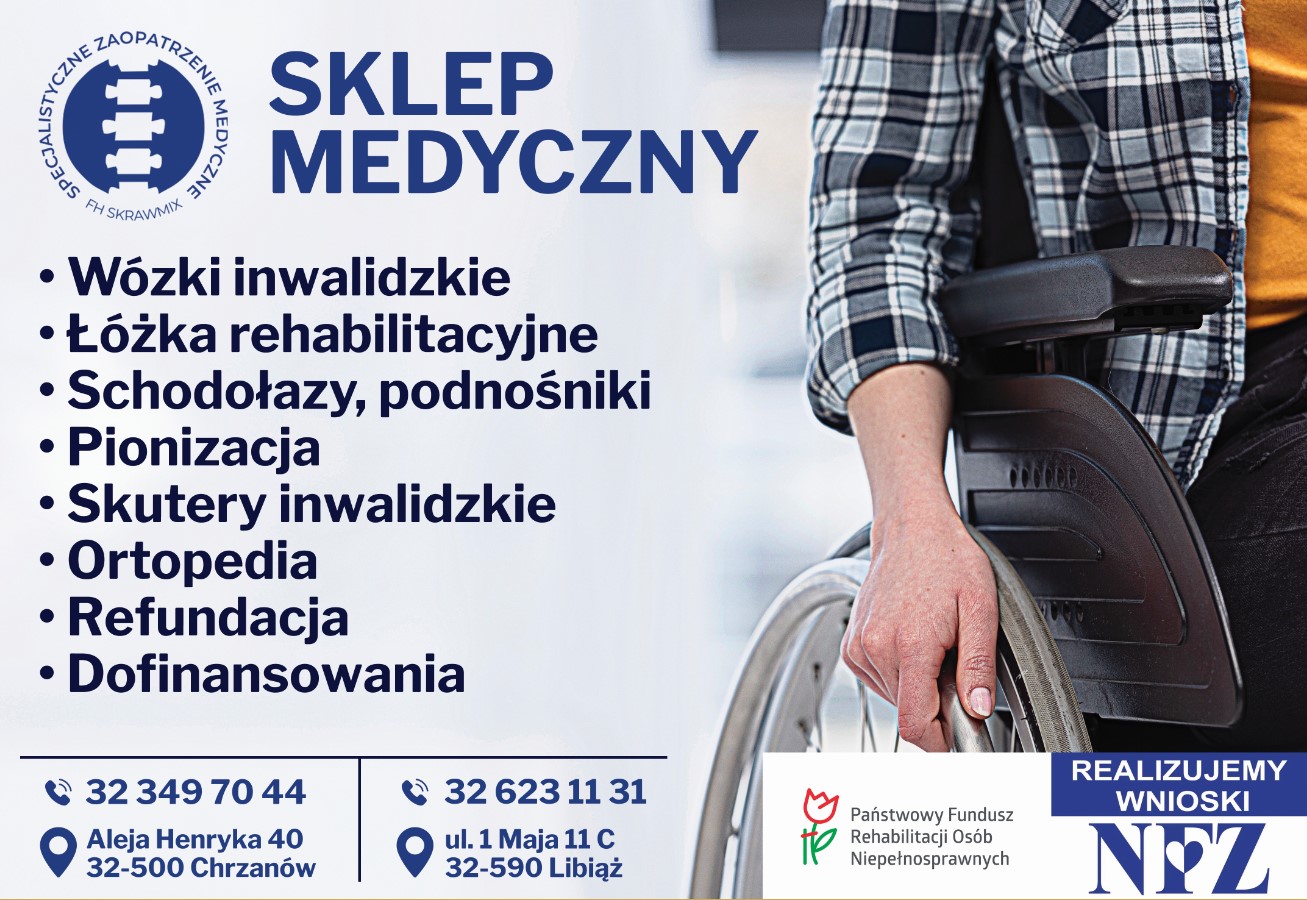Specjalistyczne Zaopatrzenie Medyczne FH SKRAWMIX - sprzęt rehabilitacyjny LIBIĄŻ sprzęt rehabilitacyjny LIBIĄŻ